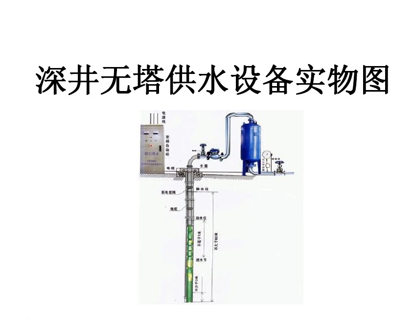 津市井泵无塔式供水设备